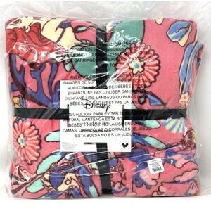 Vera Bradley Ariel’s Pink Lagoon Essential Throw Blanket Little Mermaid Disney
